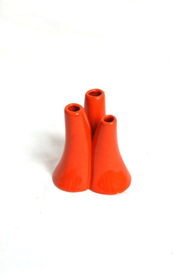 vase corail orange