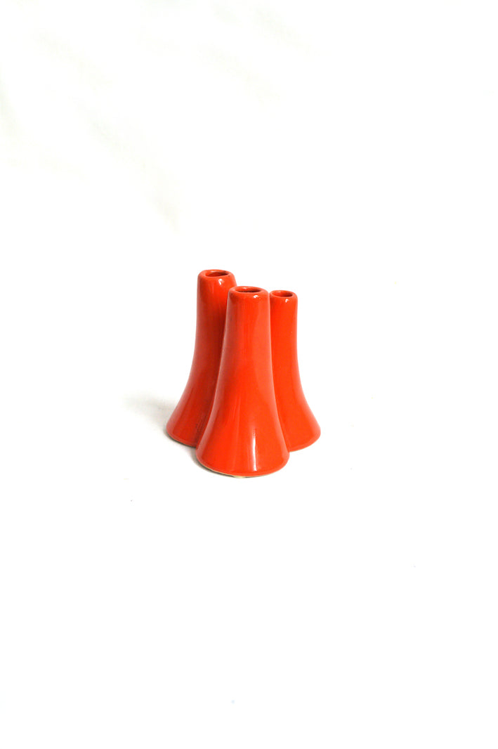 vase soliflore corail